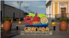 Fachada de Granada, la llamada "ciudad colonial" en Nicaragua