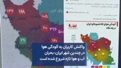 واکنش کاربران به آلودگی هوا در چندین شهر ایران: بحران آب و هوا تازه شروع شده است