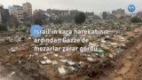 İsrail’in kara harekatının ardından Gazze’de mezarlar zarar gördü 