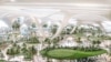 This artist's rendering provided by the government of Dubai shows plans for Al- Maktoum International Airport at Dubai World Central in Dubai, United Arab Emirates. 