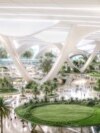This artist's rendering provided by the government of Dubai shows plans for Al- Maktoum International Airport at Dubai World Central in Dubai, United Arab Emirates. 