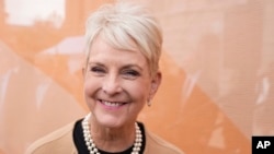 FILE - Cindy McCain, executive director of the World Food Program, in Phoenix, Jan. 5, 2023.