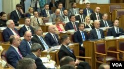 Rasprava u Skupštini Crne Gore (Foto: VOA)