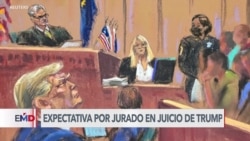 Expectativa por deliberación de jurado en juicio a Trump