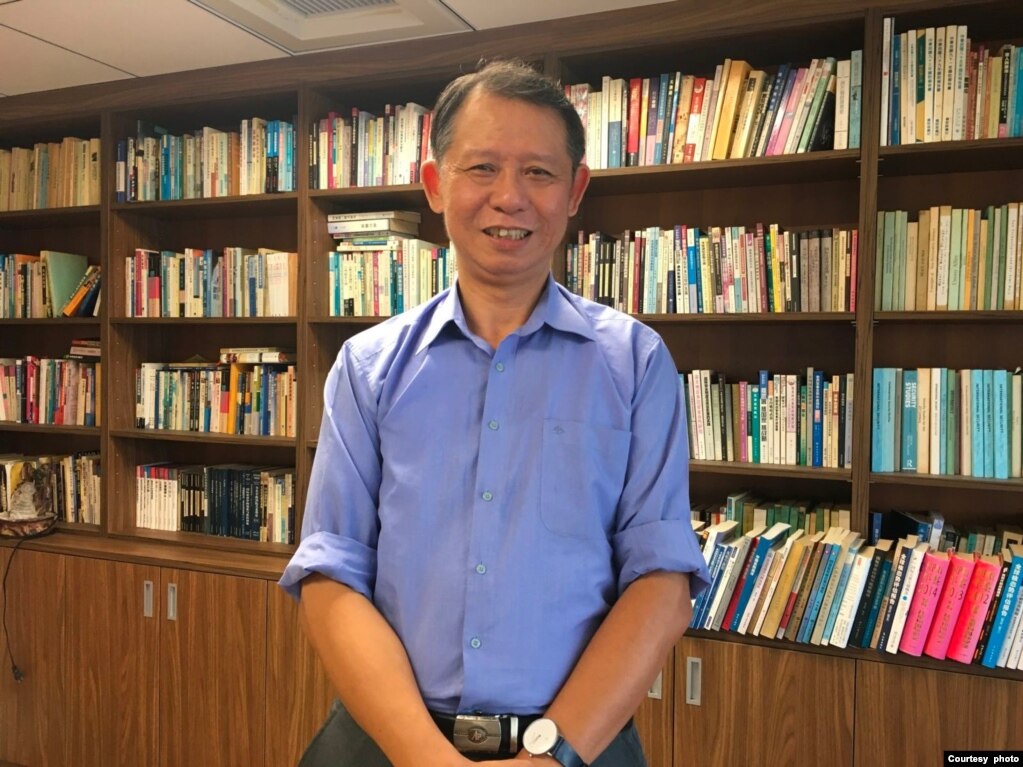 台湾大学政治系副教授陈世民。（陈世民提供）(photo:VOA)