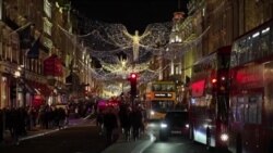 Лондон украсен за празниците
