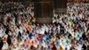 Muslim women attend mass prayers known as 'Tarawih' during the first eve of holy fasting month of Ramadan at the Great Mosque of Istiqlal in Jakarta, Indonesia, March 22, 2023.