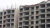 资料照：恒大在河南洛阳一处没有完工的住宅项目。（2021年9月16日）