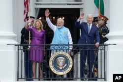 APTOPIX Biden US India