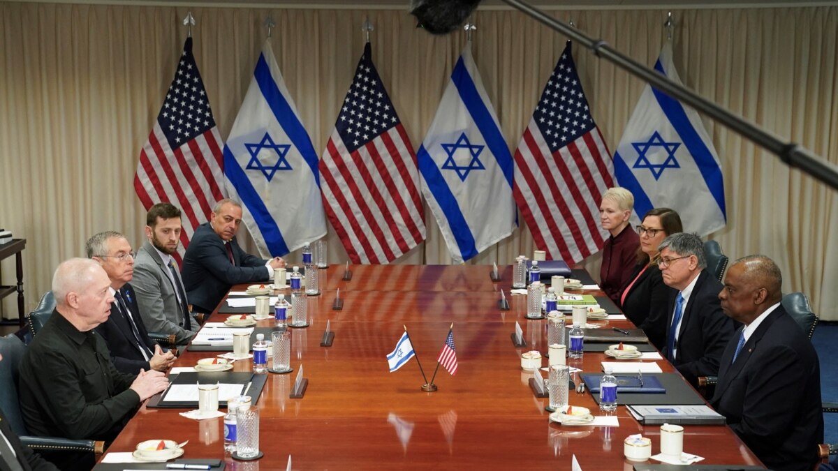 De Israëlische minister van Defensie had een ontmoeting met de Amerikaanse minister van Defensie