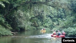 En Honduras los proyectos ecoturísticos en la zona de la reserva natural Biósfera del Río Plátano se ven afectados ante la penetración del narcotráfico que ha instalado cientos de pistas clandestinas en la zona para llegadas de aeronaves con drogas. [Foto: Cortesía]