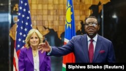 Amai Jill Biden nevaive mutungamiri weHage Geingob