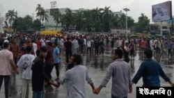 খুলনায় বিক্ষোভ