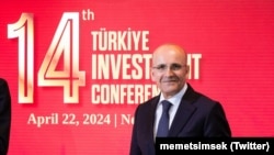 Hazine ve Maliye Bakanı Mehmet Şimşek New York'ta Nisan ayında 14'üncüsü düzenlenen Türkiye Konferansı'na katılmıştı.