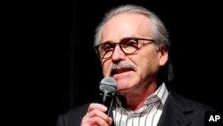 David Pecker gjatë një aktiviteti në janar 2014