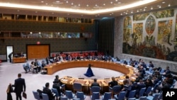 Зал заседаний Совета Безопасности ООН. Архивное фото.