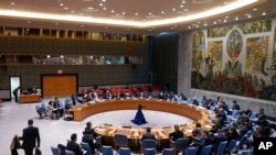 Зал заседаний Совета Безопасности ООН. Архивное фото. 