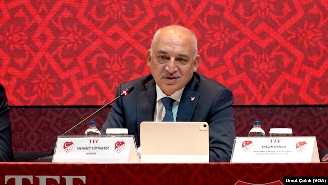 TFF Başkanı Mehmet Büyükekşi, dün yönetim kurulu üyeleriyle basın toplantısı düzenledi.