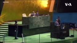 President of Botswana Mokgweetsi Eric Keabetswe Masisi Addresses 78th UNGA
