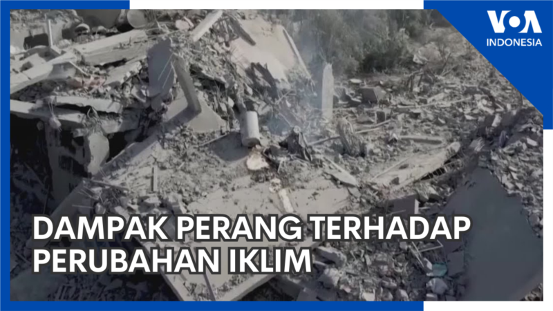 Dampak Perang terhadap Perubahan Iklim 8 Dampak Perang terhadap Perubahan Iklim