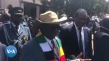 Vakamirira Kugadzwa seMutungamiri weNyika, VaEmmerson Mnangagwa, Vanovhura Zviri Pamutemo Harare Agricultural Show yeGore Rino