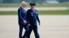 美国总统拜登2023年5月17日即将登上“空军一号”前往日本。