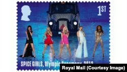 Spice Girls အဖွဲ့ဓါတ်ပုံနဲ့ ဗြိတိန်စာတိုက် တံဆိပ်ခေါင်း