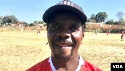 Highlanders FC juniors' coach Dan Ngwenya