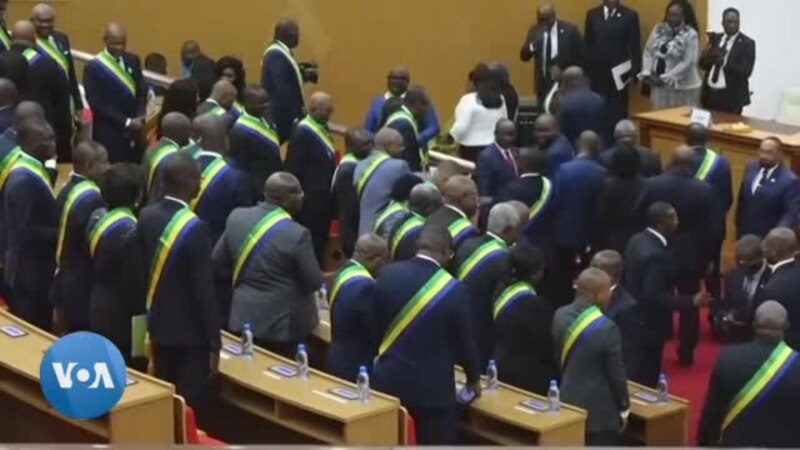 Première session du Parlement de transition au Gabon