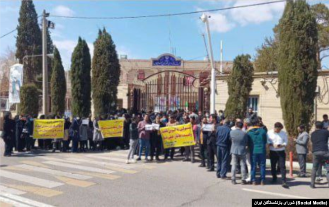 اعتراض پرستاران در رفسنجان، سه‌شنبه ۲۲ اسفند ۱۴۰۲