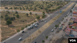 Imagem aérea de Luanda Sul