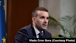 Milojko Spajić, predsednik Vlade Crne Gore, na konferenciji za medije u Podgorici 24. aprila 2024. (Foto: Vlada Crne Gore)