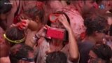 Борба со домати во Шпанија