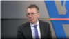 Latvian Foreign Minister Edgars Rinkevics speaks with VOA's Georgian Service, March 29, 2023.