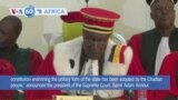 VOA60 Africa - Chad's Supreme Court confirms result of constitutional referendum