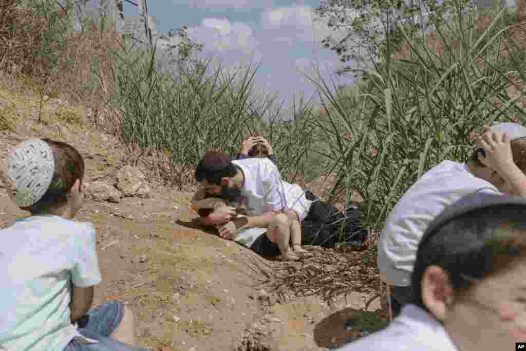 Raketalar haqida ogonlantiruvchi sirenalar yangradi... Rehovot, Isroil