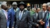 Rais wa Sudan Kusini Salva Kiir Mayardit. Picha na REUTERS/John Muchucha