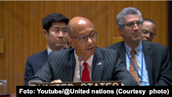 USA, New York, Robert Wood US representative in the United Nations (Foto: Youtube/@United nations)