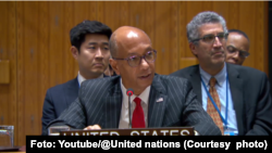 Američki ambasador u UN Robert Vud (Foto: Youtube/@United nations)