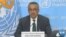 WHO Chief: 'Health Facilities Looted, Used for Military Purposes'