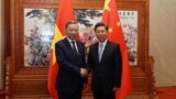 Bộ trưởng Công an Việt Nam Tô Lâm trong chuyến thăm Trung Quốc hồi năm 2023. Ông Lâm là cánh tay đắc lực của ông Nguyễn Phú Trọng trong công cuộc chống tham nhũng
