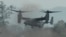 FILE - A US Marines OV-22 Osprey lands during a joint military exercise in Zambales province, northern Philippines, April 26, 2023. 