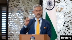 印度外长苏杰生（Subrahmanyam Jaishankar）(资料照：2024年7月29日）