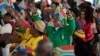 People attend Freedom Day celebrations in Pretoria, South Africa, April 27, 2024.