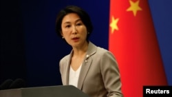 마오닝 중국 외교부 대변인.