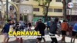 VIDEO: Caen “bombas” de agua en Caracas por Carnaval