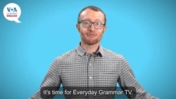 Everyday Grammar TV: Phrasal Verbs for Cleaning at Home
