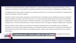 Colombia alista centros de procesamientos migratorios