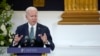 FILE - President Joe Biden speaks during a banquet dinner at Dublin Castle, April 13, 2023, in Dublin, Ireland. 