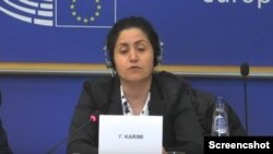 سخنرانی فاطمه کریمی، پژوهشگر حوزه جامعه‌شناسی، در کمیته حقوق بشر پارلمان اروپا (۵ اردیبهشت ۱۴۰۲)